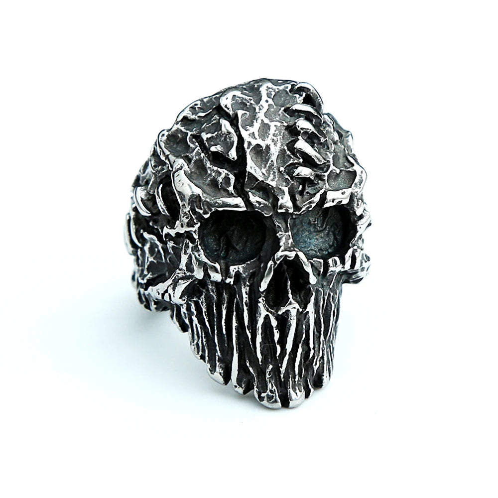 Ruin Skull Ring (316L)