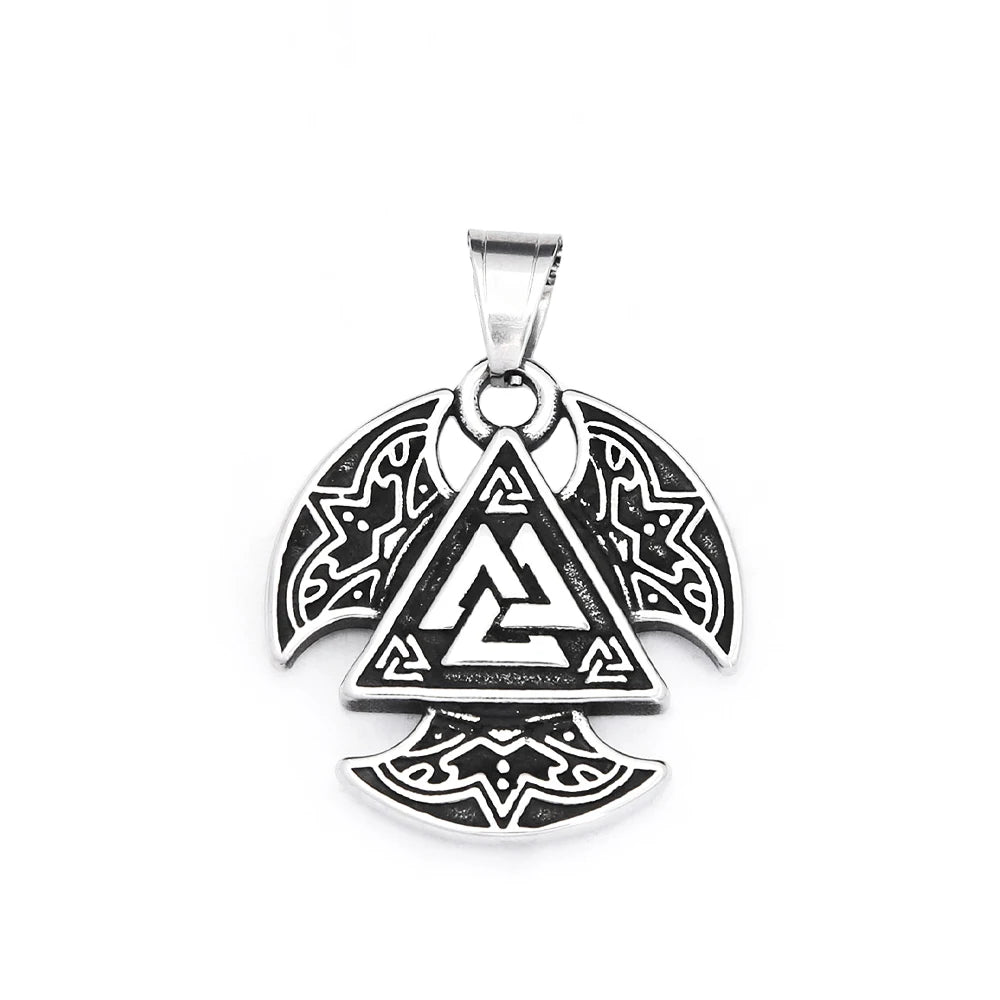 Valknut Dreieck-Anhänger (316L)