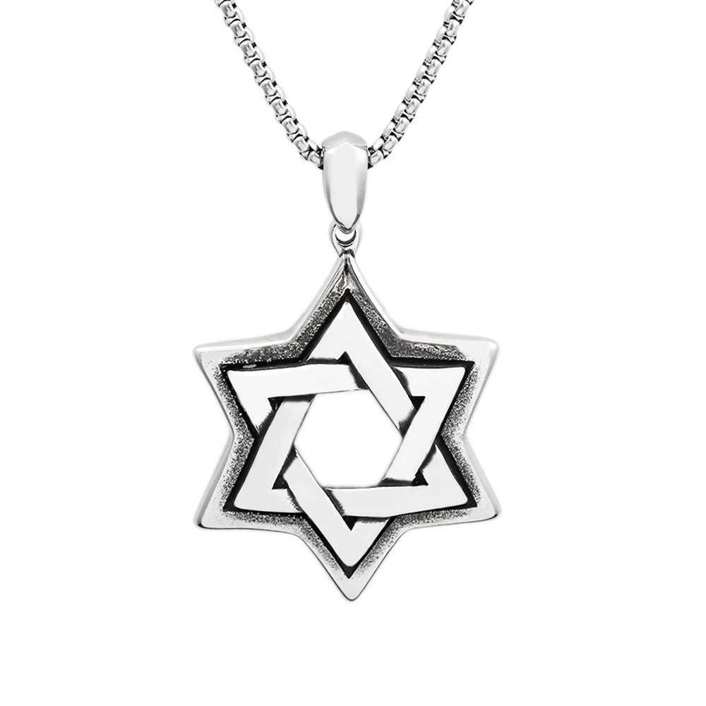 Star of David Nightclub Pendant Necklace (316L)