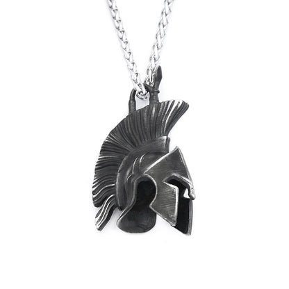 Spartan Helmet Pendant (316L)