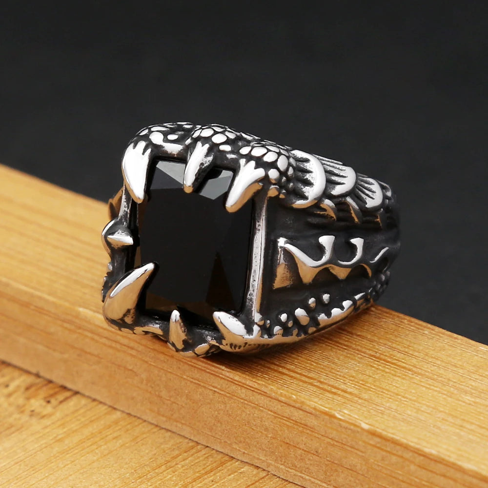 Dragon Claw Ring (316L)