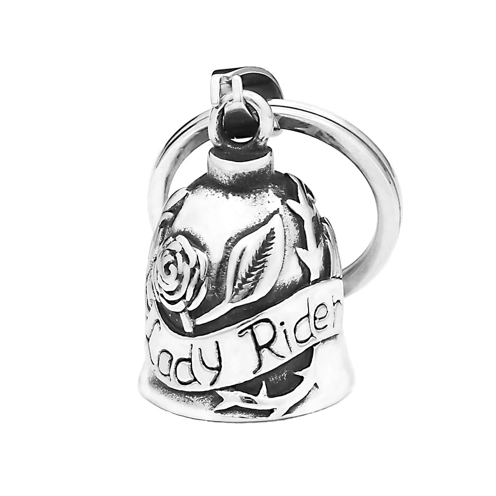 Angel Wing Bike Bell Keychain (316L)