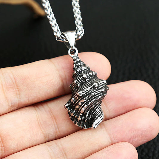 Sea Relic Shell Pendant (316L)