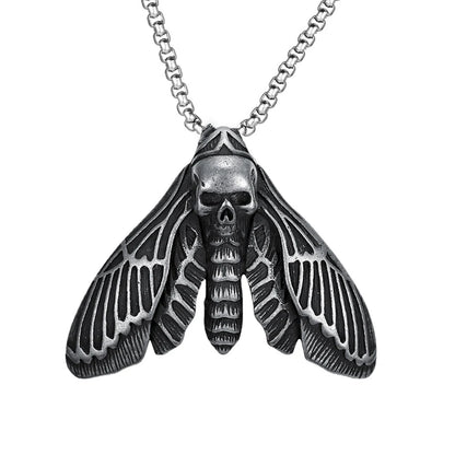 Death Moth Pendant (316L)