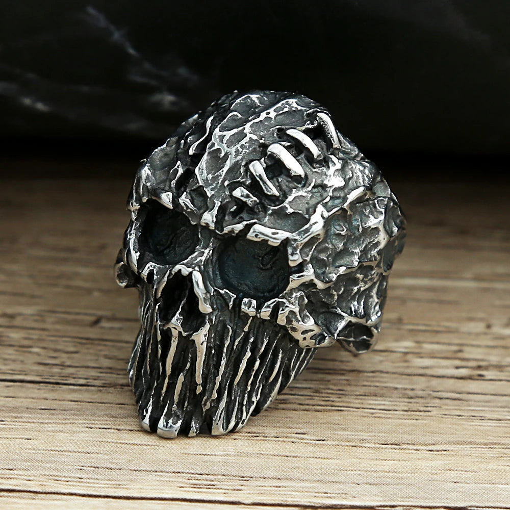 Ruin Skull Ring (316L)