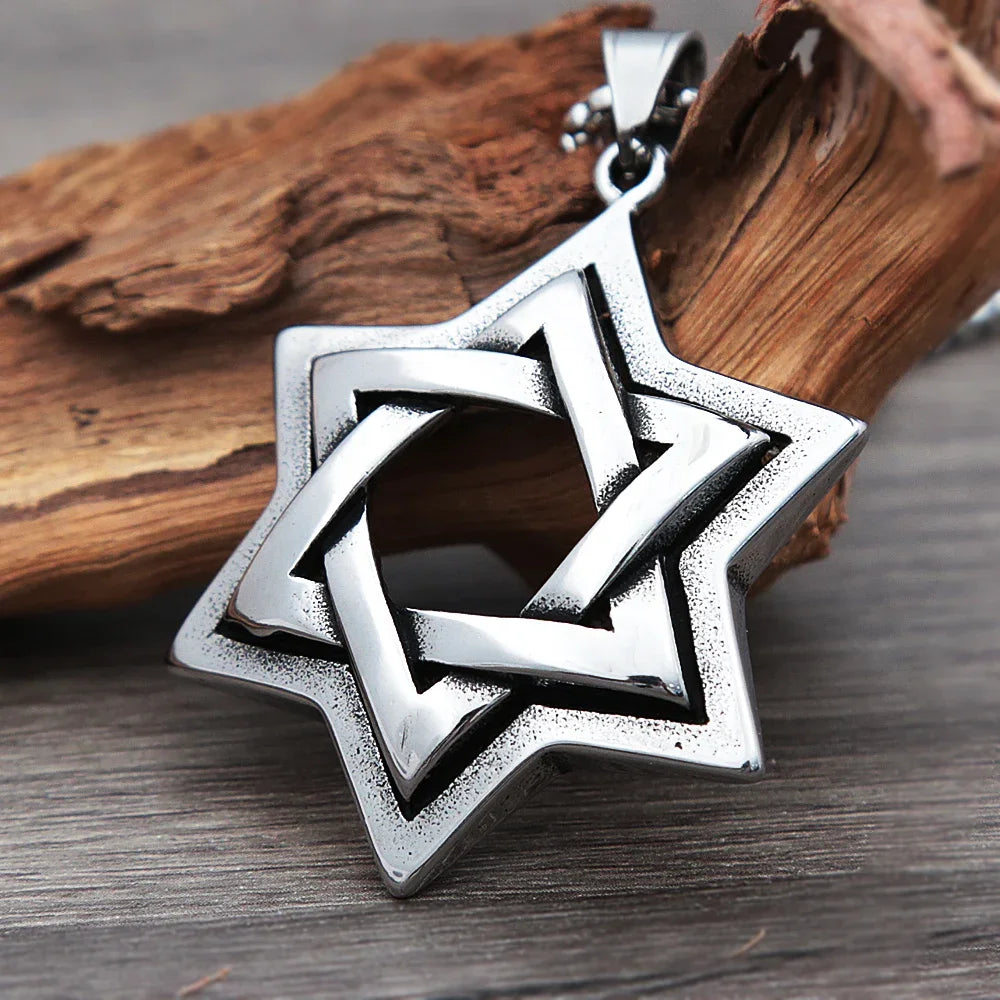 Star of David Nightclub Pendant Necklace (316L)
