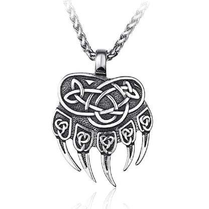 Bear Claw Knot Pendant (316L)