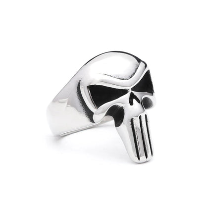 Anillos de calavera de acero inoxidable 316L góticos vintage para hombres y mujeres, estilo punk, hip hop, motocicleta, joyería, regalos de Halloween, triangulación de envíos