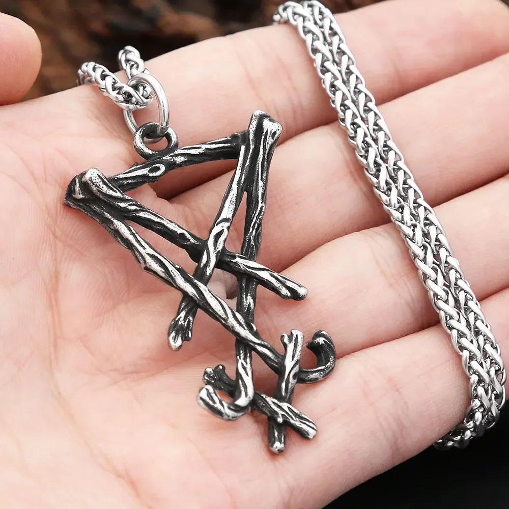 Seal of Lucifer Pendant Necklace (316L)
