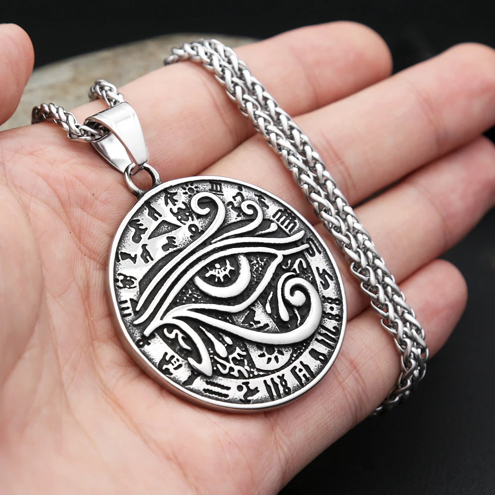 Eye of Horus Medallion (316L)