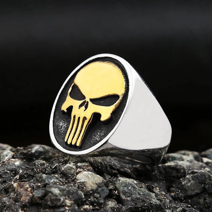 Skull Mask Ring Collection (316L)