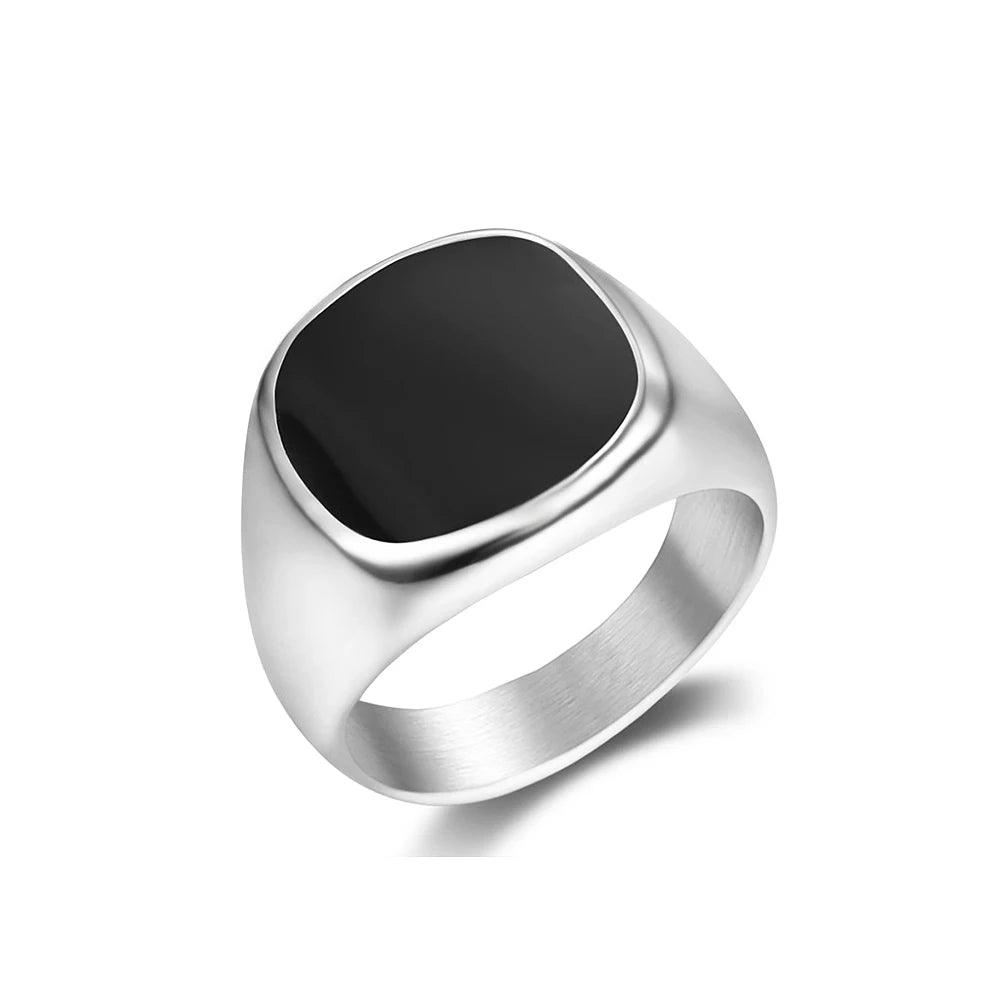 Vinyl Band Ring (316L)