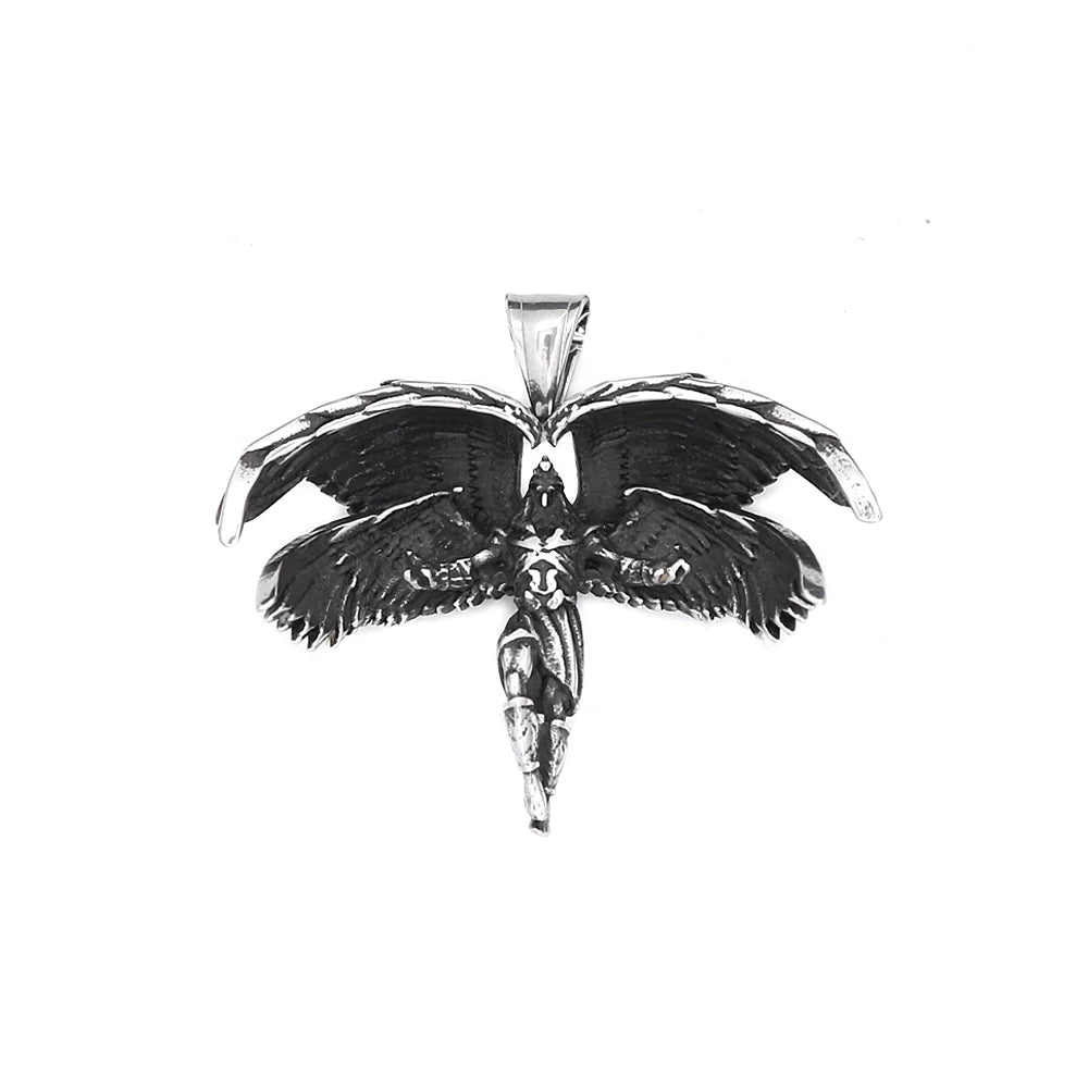 Halskette mit Anhänger in Form von Schutzengelsflügeln (316L)