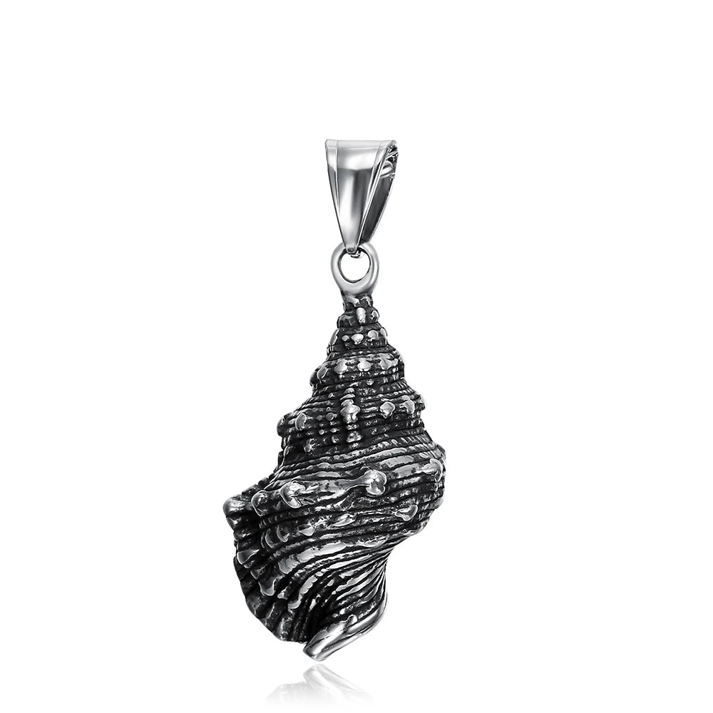 Sea Relic Shell Pendant (316L)