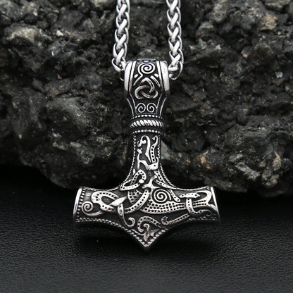 Hammer Mjölnir Anhänger-Halskette (316L)
