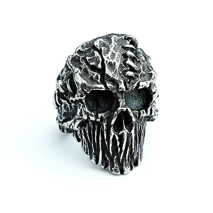 Ruin Skull Ring (316L)
