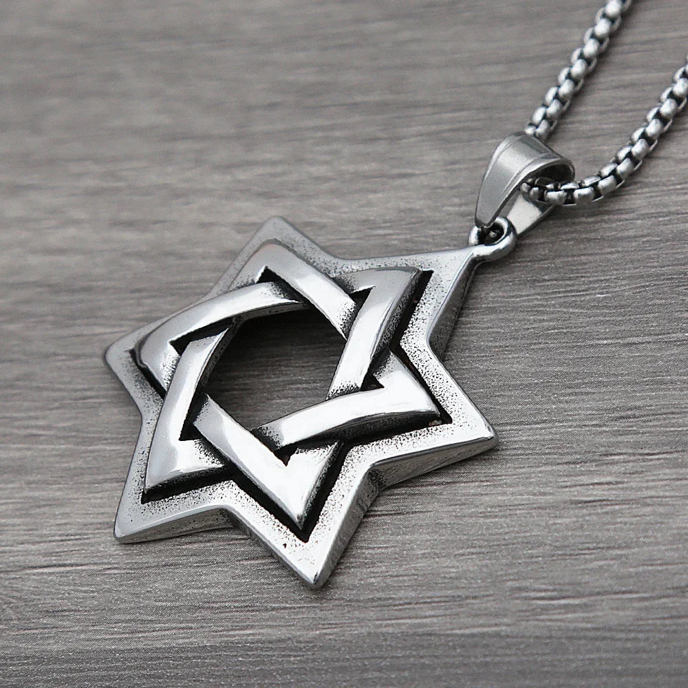 Star of David Nightclub Pendant Necklace (316L)