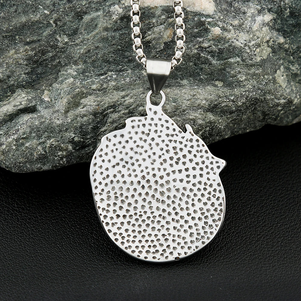 Viking Dragon Celtic Knot Necklace (316L)