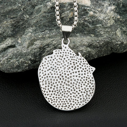 Viking Dragon Celtic Knot Necklace (316L)