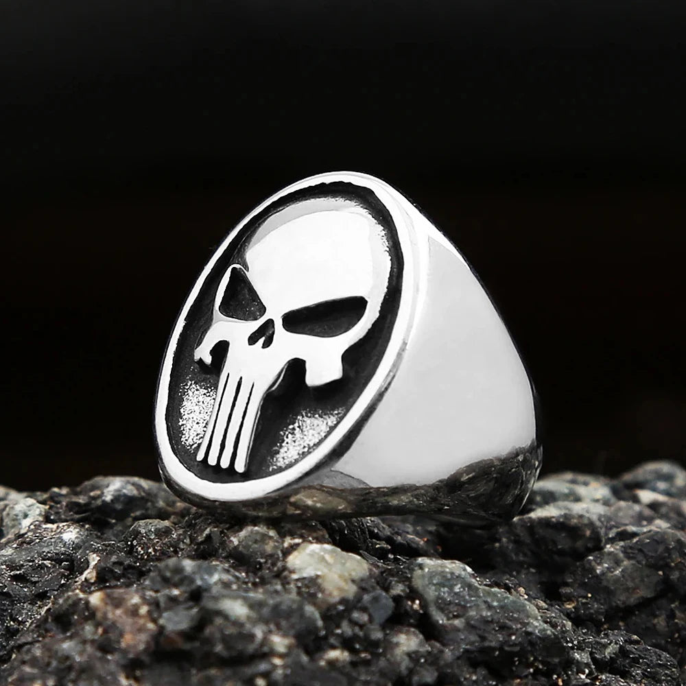 Skull Mask Ring Collection (316L)