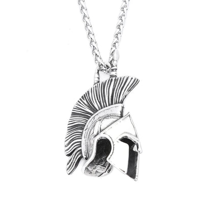 Spartan Helmet Pendant (316L)