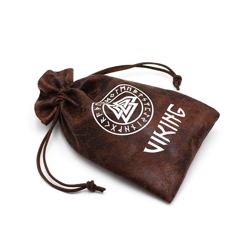 Viking Jewelry Storage Pouch (PU Leather)