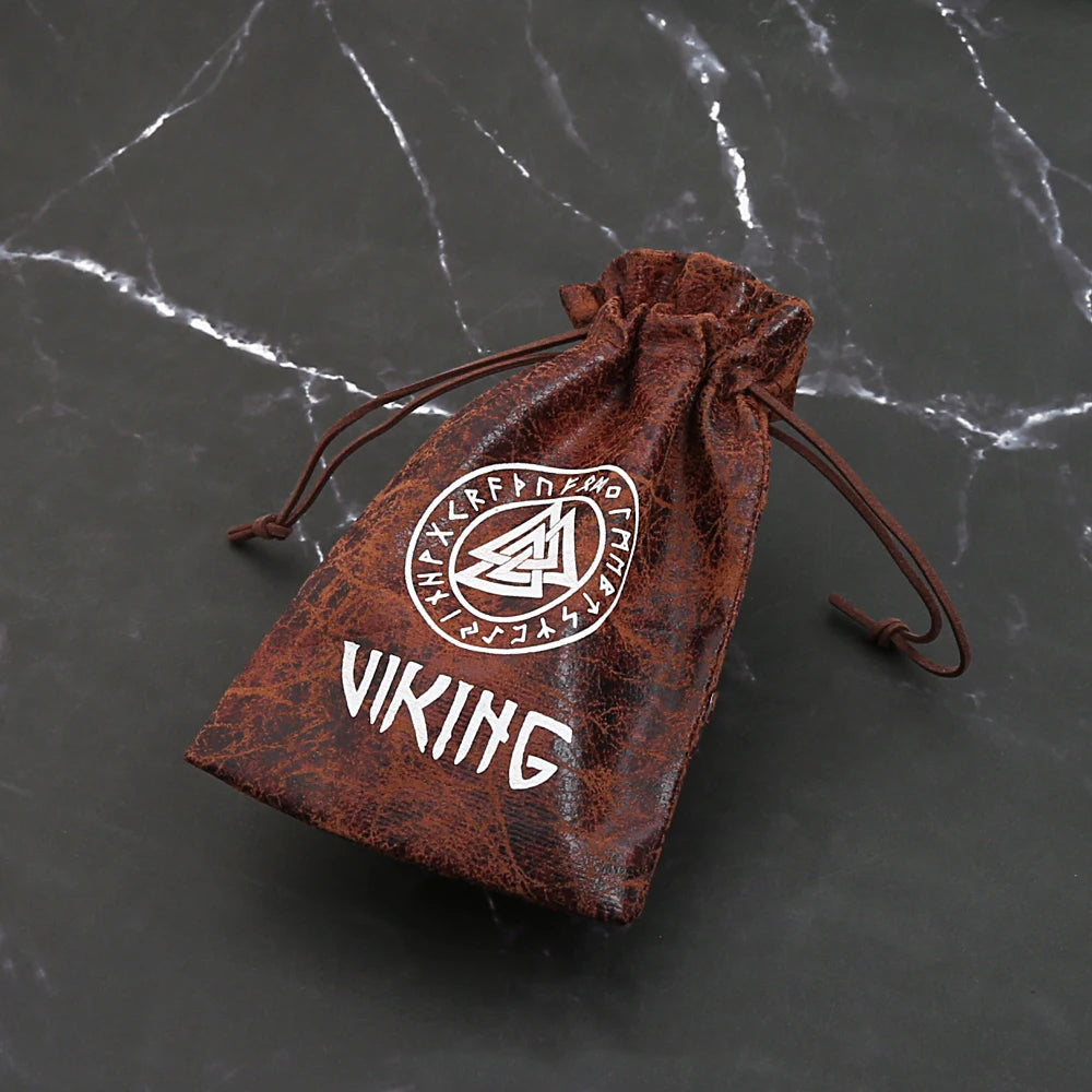 Viking Jewelry Storage Pouch (PU Leather)