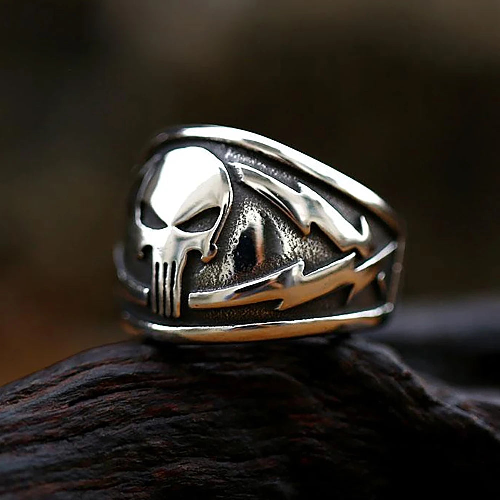 Skull Mask Ring Collection (316L)