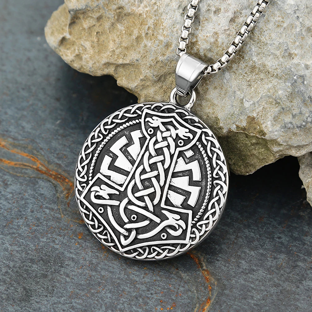Mjolnir Medallion (316L)