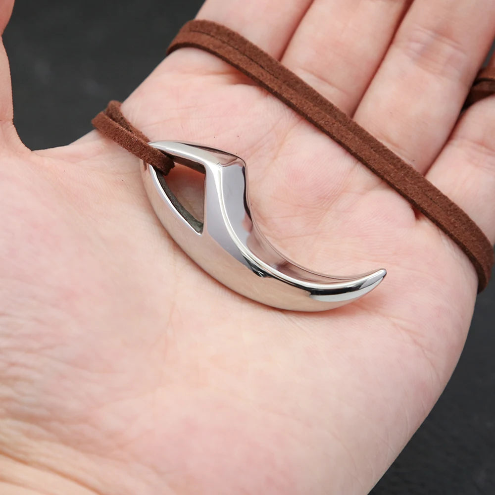 Wolf Fang Pendant Necklace (316L)