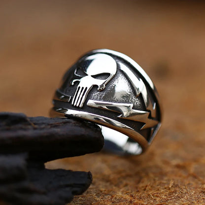 Skull Mask Ring Collection (316L)