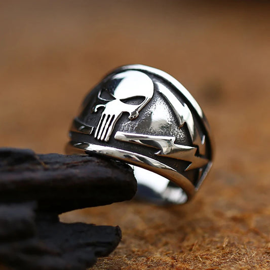 Skull Mask Ring Collection (316L)