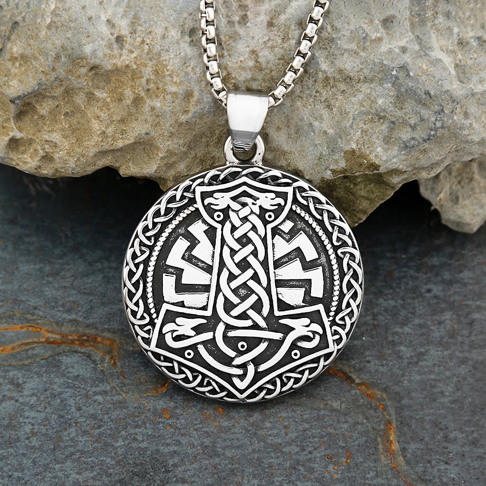 Mjolnir Medallion (316L)
