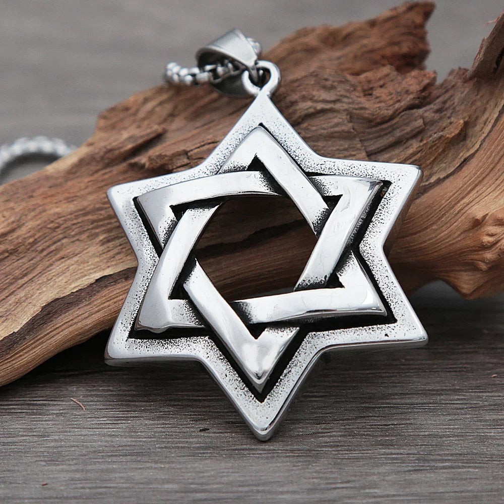 Star of David Nightclub Pendant Necklace (316L)