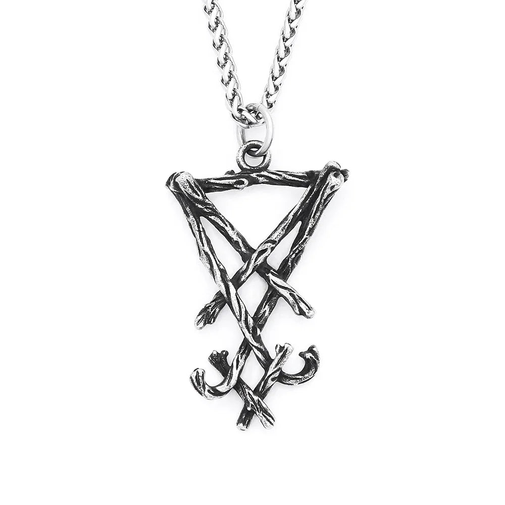 Seal of Lucifer Pendant Necklace (316L)