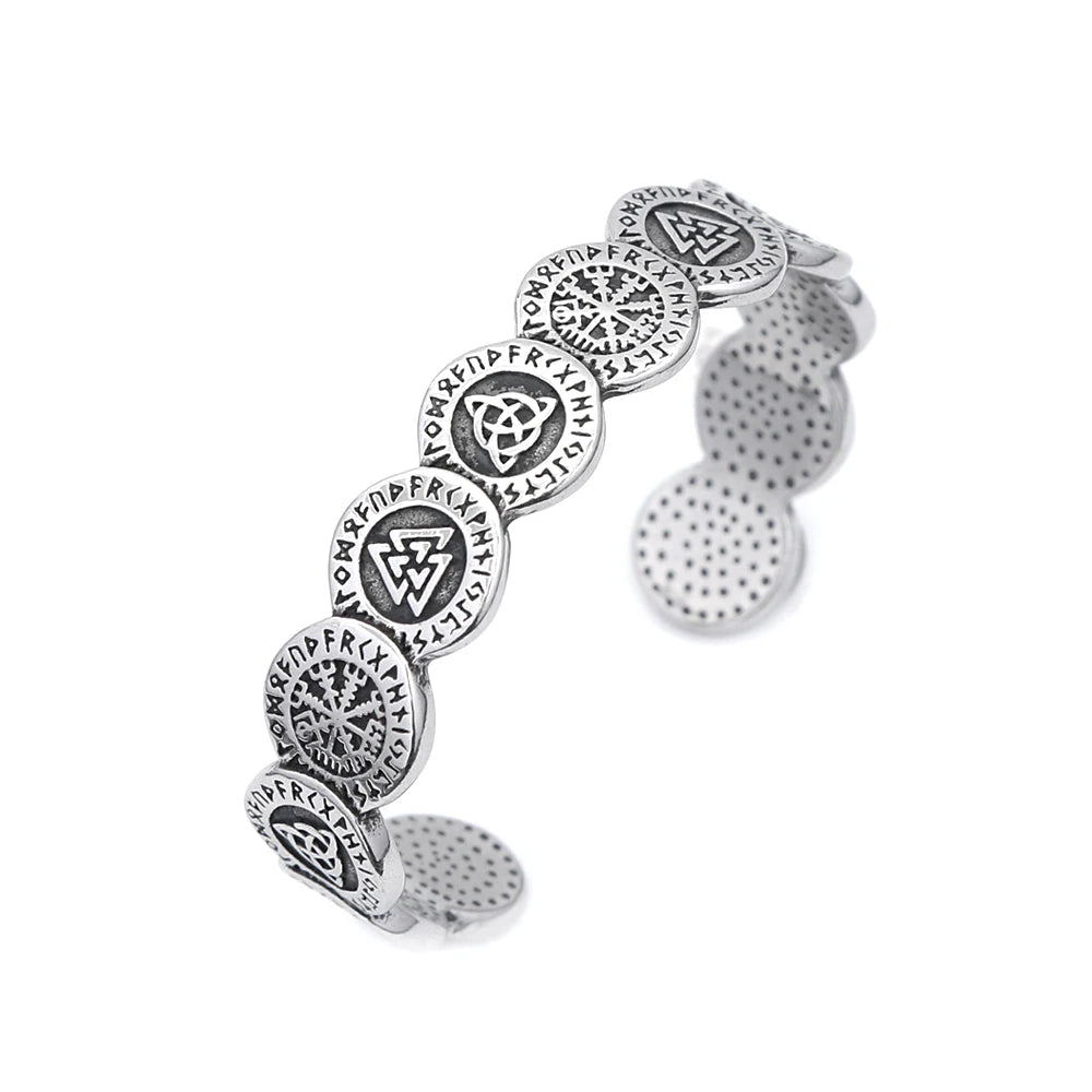 Armreif mit Wikinger-Symbol (316L)