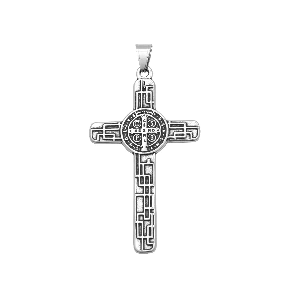 Jesus Cross Pendant Necklace Collection (316L)