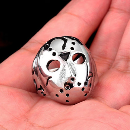 Horror Mask Ring (316L)