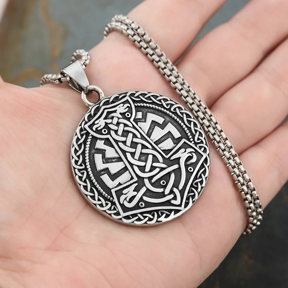 Mjolnir Medallion (316L)