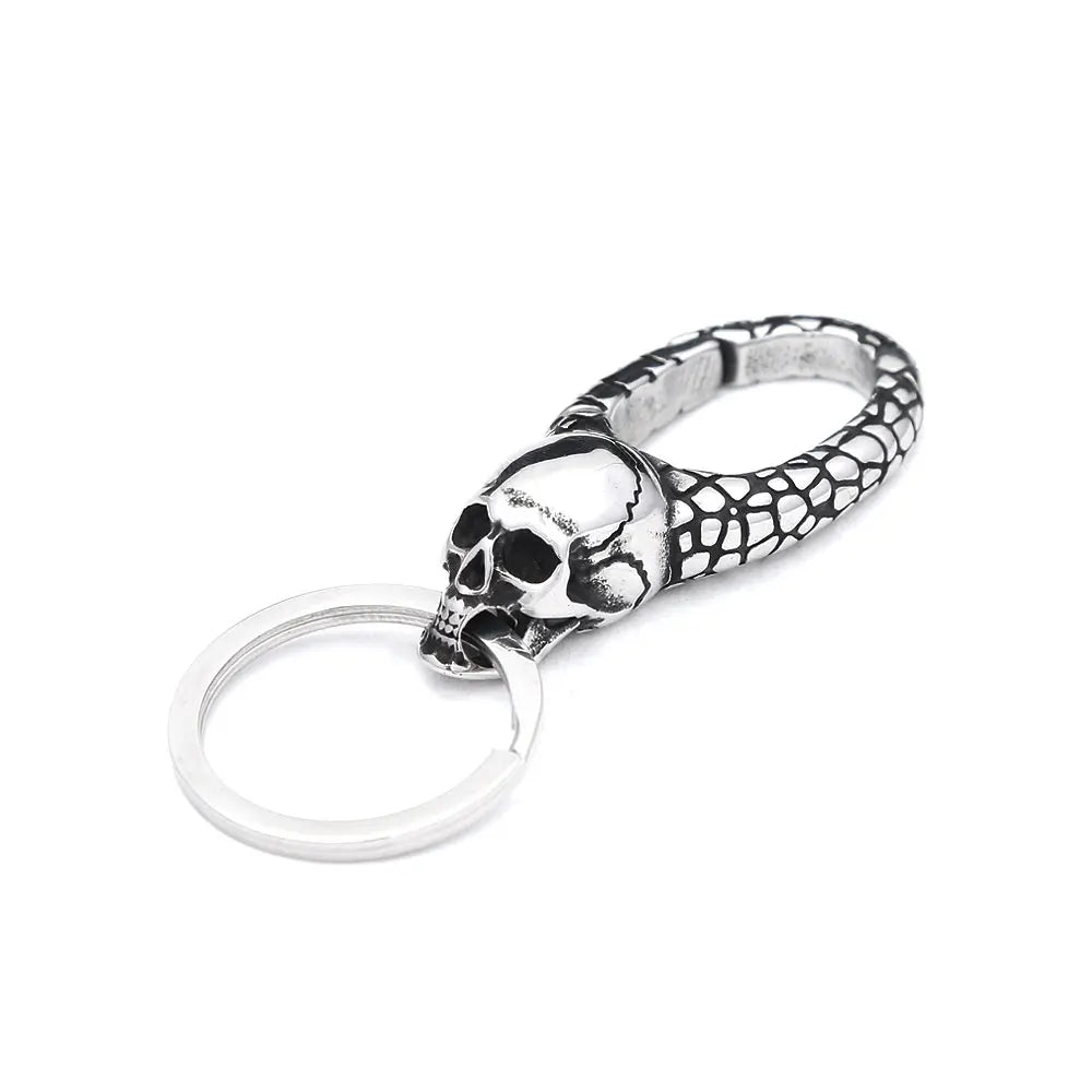 Viking Dragon Head Keychain Collection (316L)