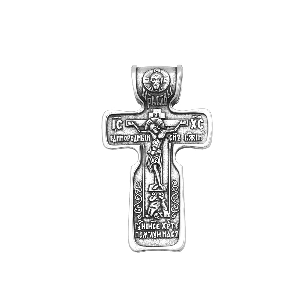 Jesus Cross Pendant Necklace Collection (316L)