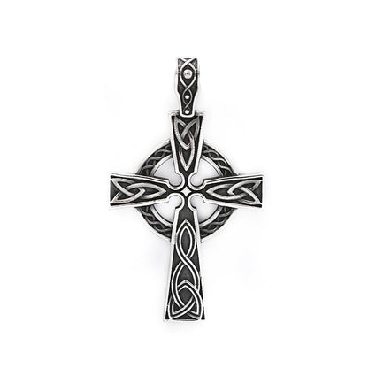 Halskette mit keltischem Knotenkreuz (316L)