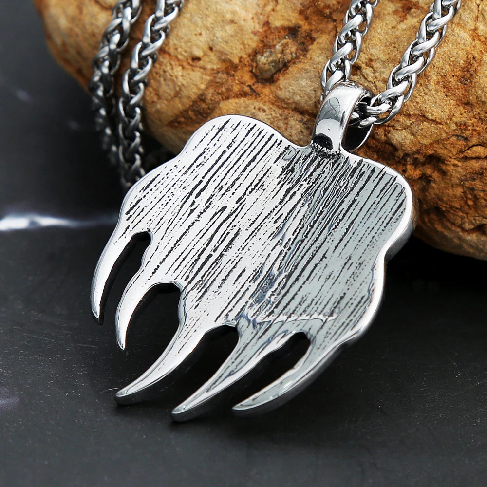 Bear Claw Knot Pendant (316L)