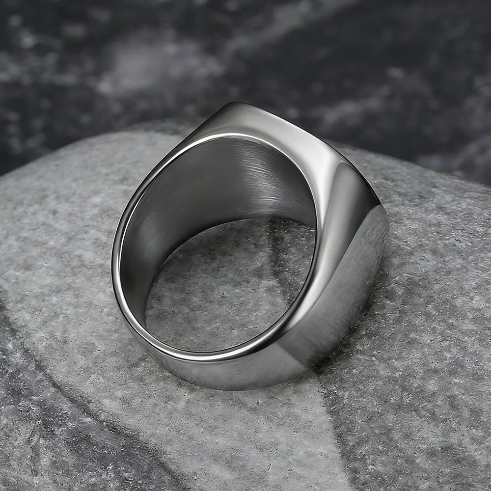 Vinyl Band Ring (316L)
