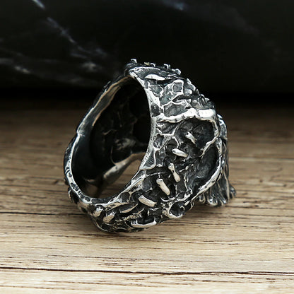 Ruin Skull Ring (316L)