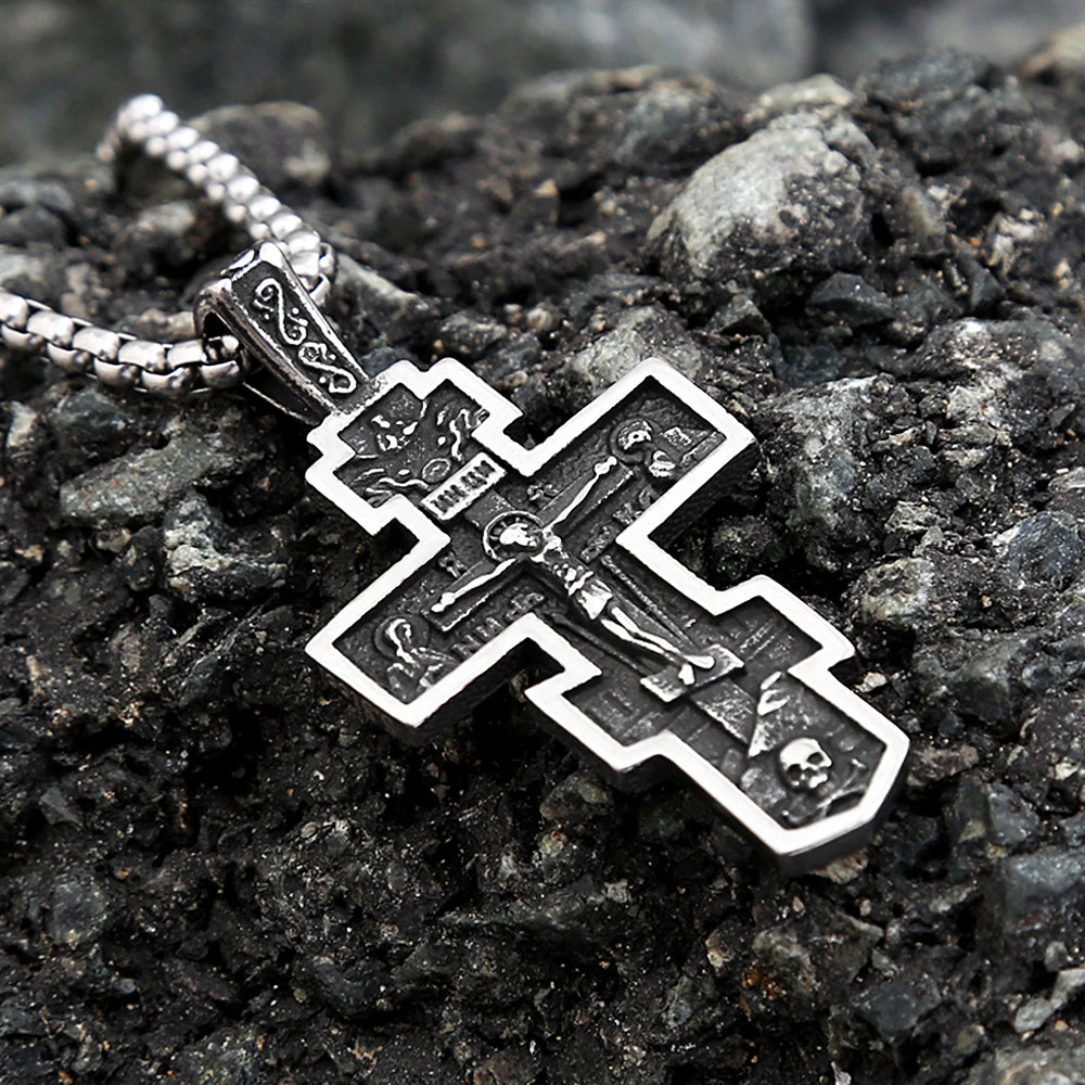 Gothic Cross Pendant (316L)