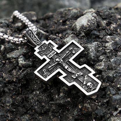 Gothic Cross Pendant (316L)