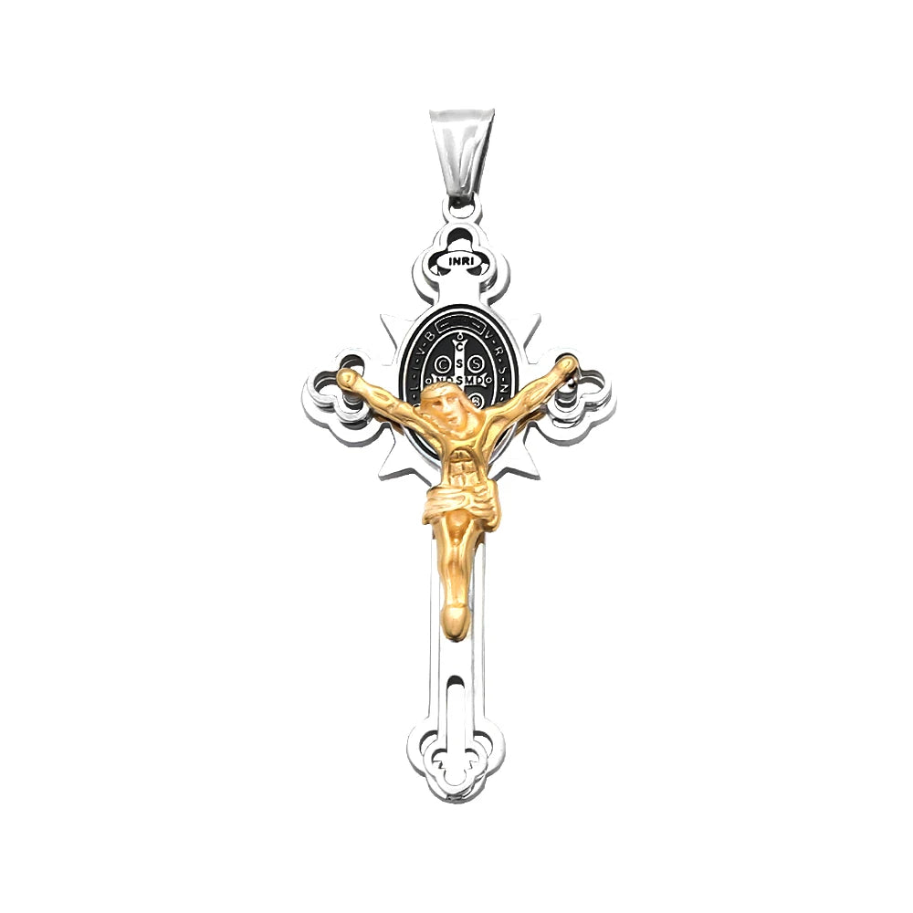 Jesus Cross Pendant Necklace Collection (316L)