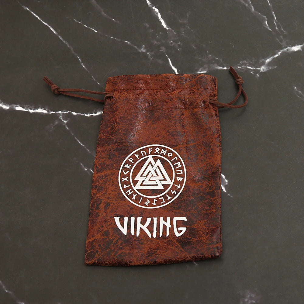 Viking Jewelry Storage Pouch (PU Leather)