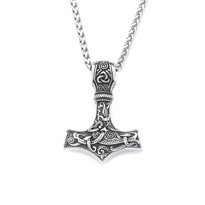 Hammer Mjölnir Anhänger-Halskette (316L)